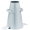 Steel Slump Cone, 4 x 8 x 12in