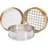 12" diam , Full height, All  SS, mesh US-#40 SIEVE