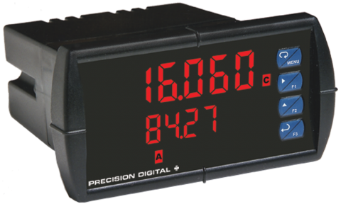 Precision Digital - PD6060 ProVu Dual Analog Input Process Digital Panel Meter