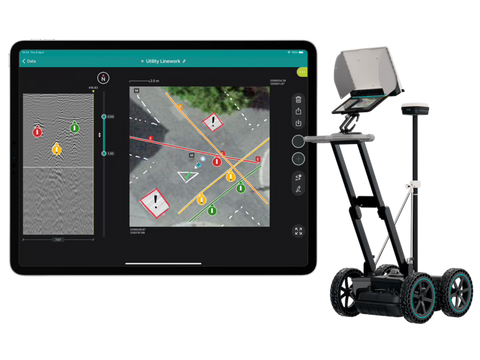 Proceq GS8000 Pro Subsurface GPR | Demo item, Used- Good Condition